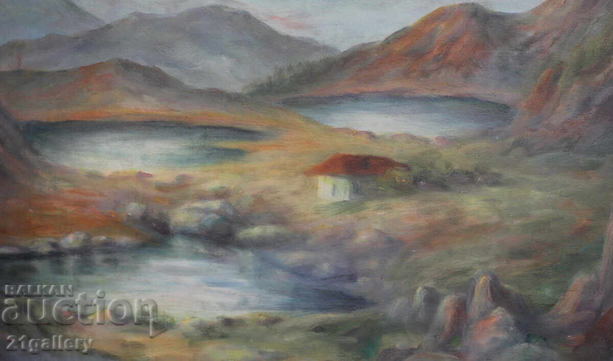 Oil Paintings Mountain Landscape - 7 Oil Paintings Mountain Landscape - 7