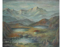 Oil Paintings Mountain Landscape