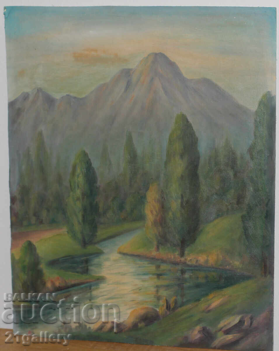 Auction Oil Paintings River Landscape Auction Oil Paintings River Landscape