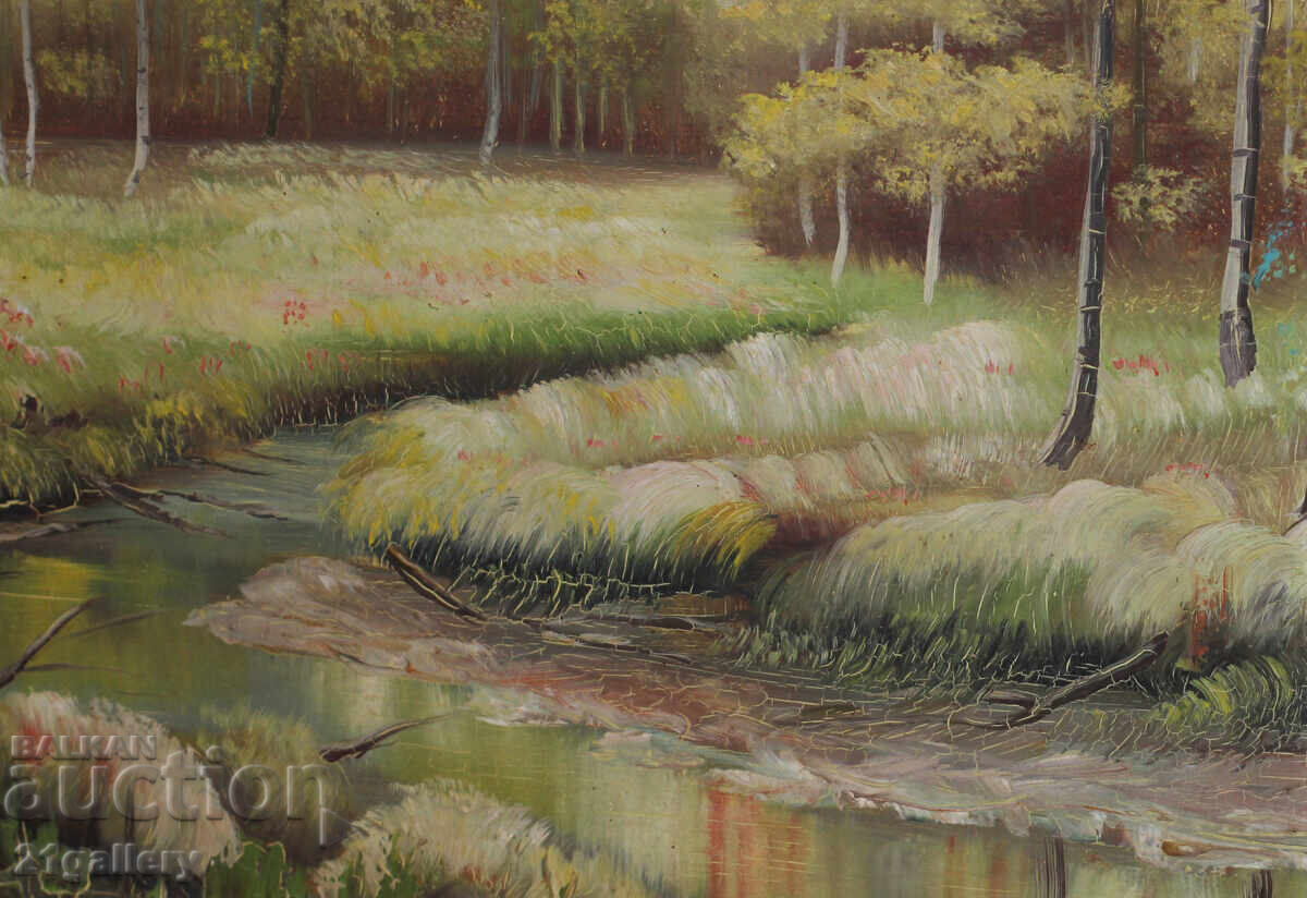 Oil Painting Forest Landscape - 6 Oil Painting Forest Landscape - 6