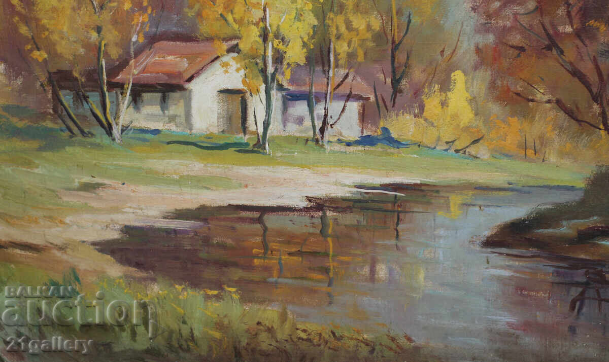 Oil Painting Autumn Landscape - 6 Oil Painting Autumn Landscape - 6