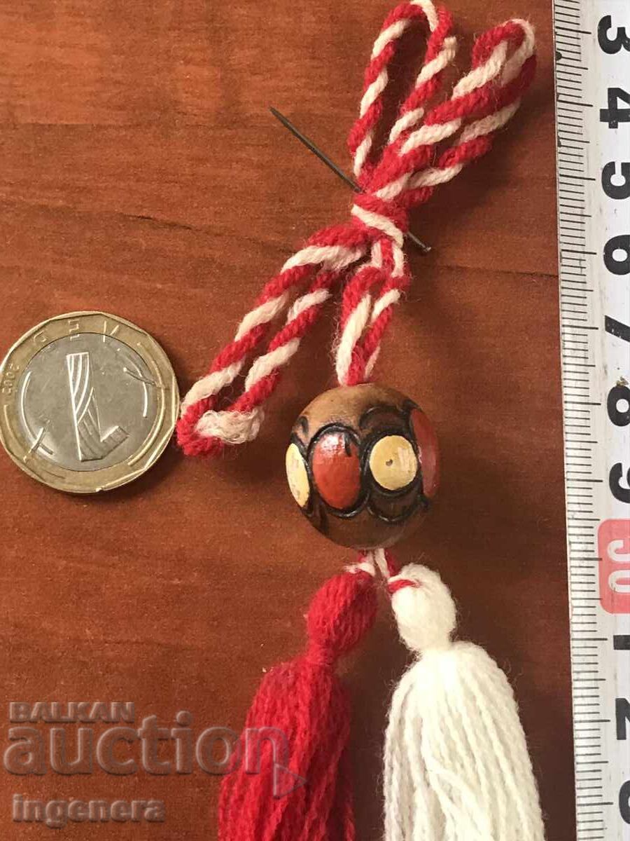 MARTENITSA MARTENITSI NEW FROM SOCA FOR COLLECTORS-WOOD SAMPLE - 5 MARTENITSA MARTENITSI NEW FROM SOCA FOR COLLECTORS-WOOD SAMPLE - 5