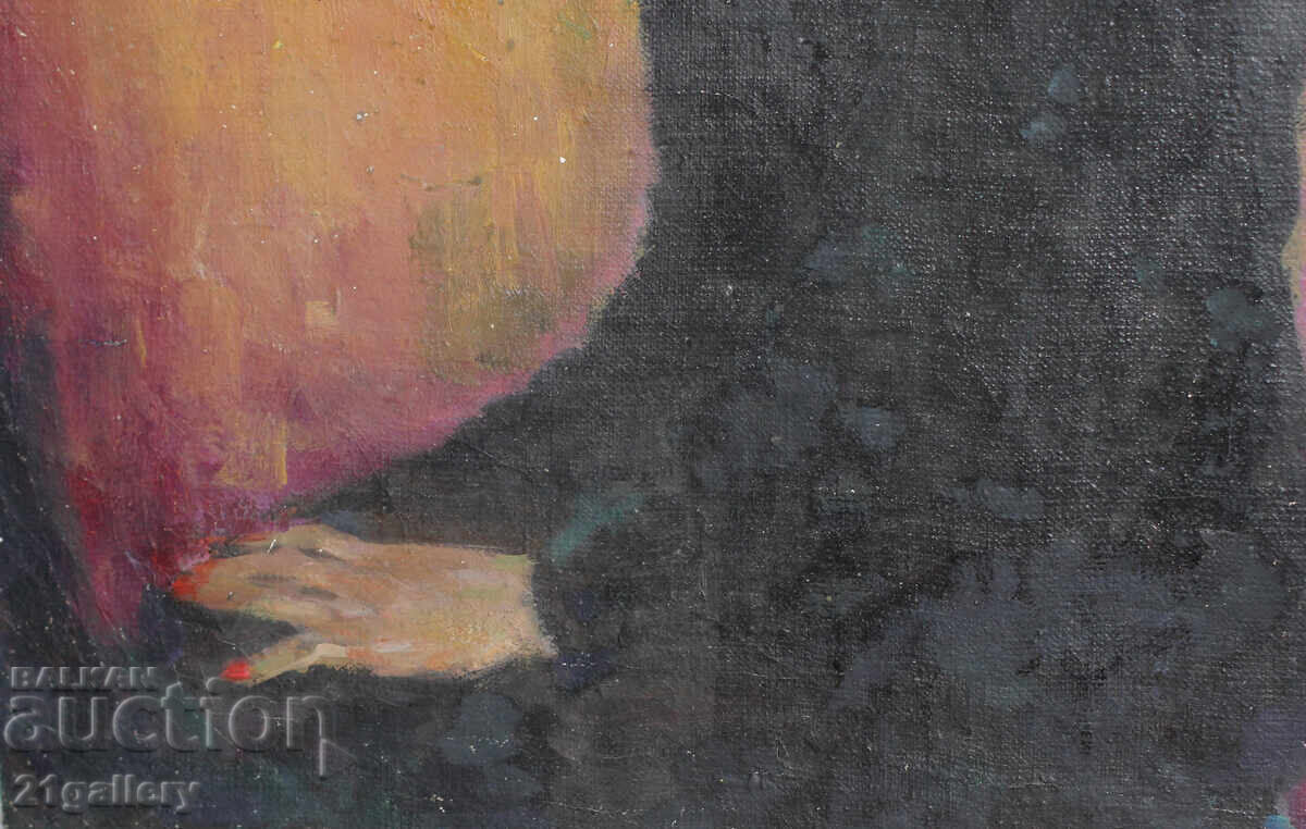 Lyuben Kuleliev - Portrait of a Woman, oil paintings, 1977 - 6 Lyuben Kuleliev - Portrait of a Woman, oil paintings, 1977 - 6