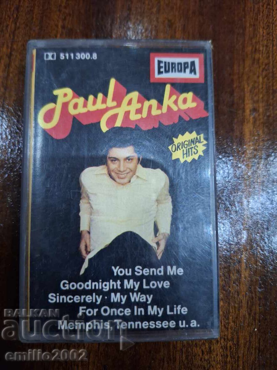 Аудио касета Paul Anka