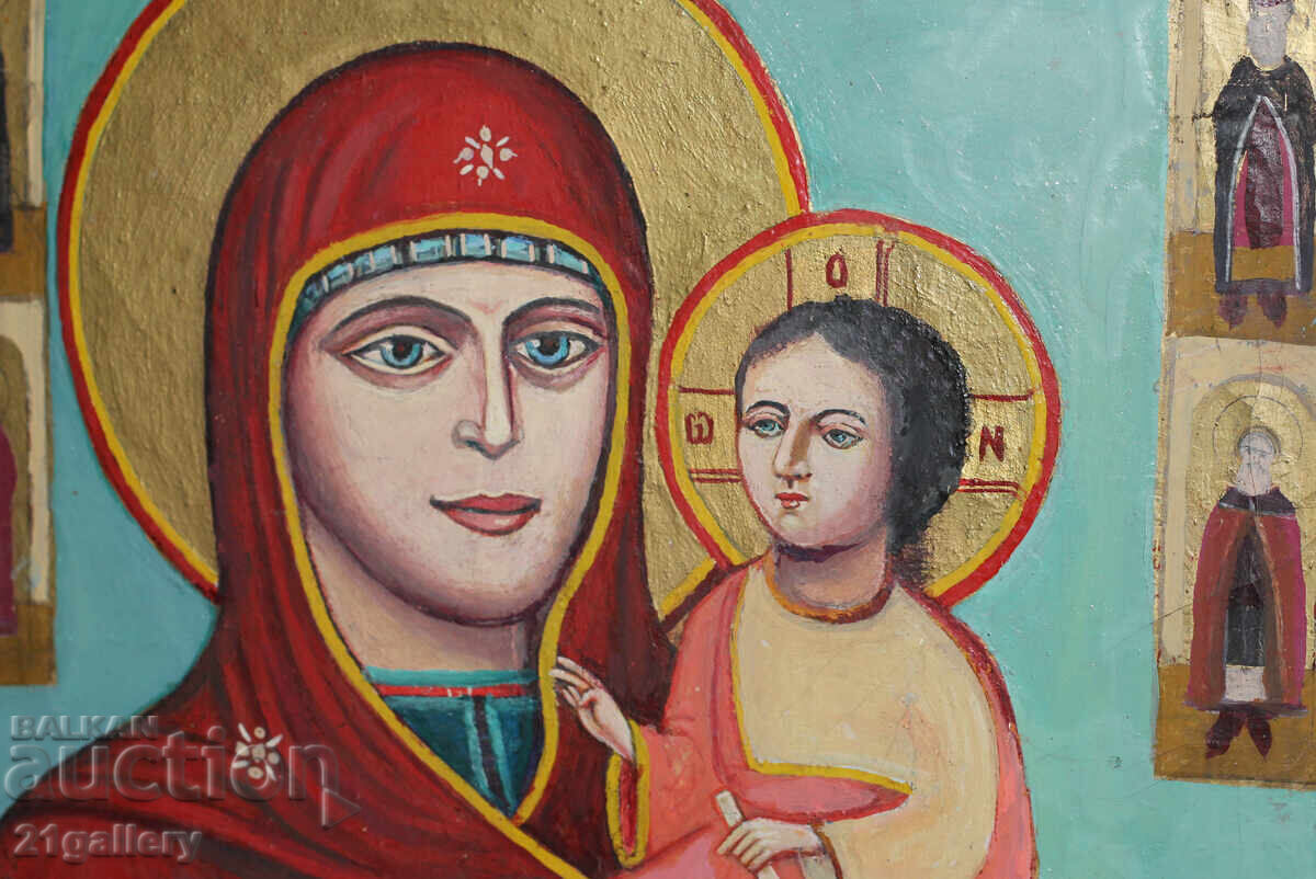 Αρχαία εικόνα της Παναγίας με το Παιδί - 5