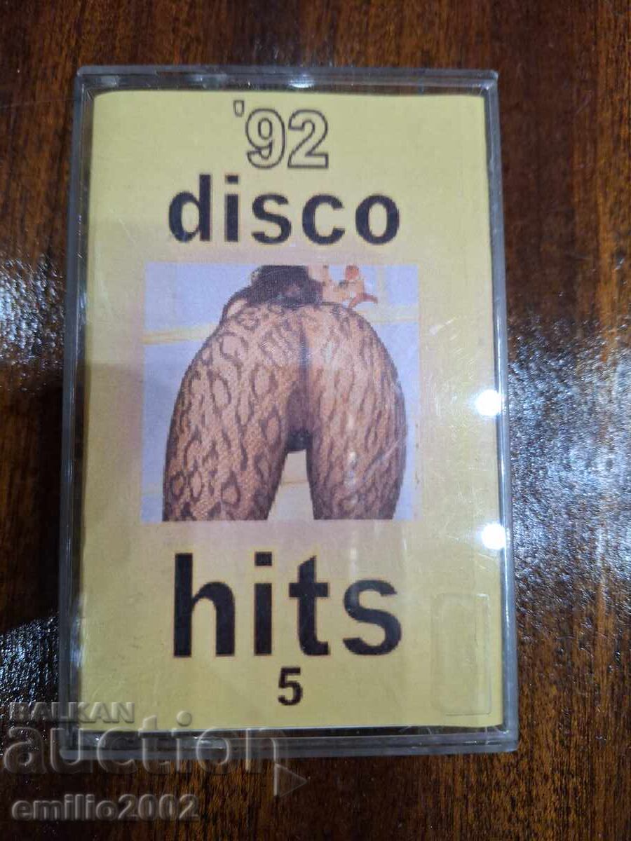 Audio cassette Disco hits 92