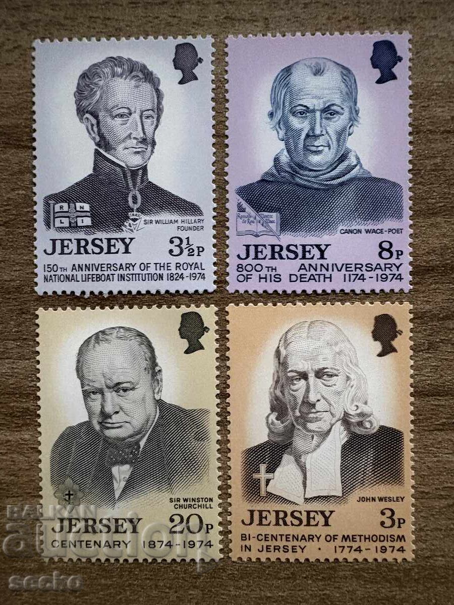 Jersey - Stamps Europe - Contemporary Art (1974) MNH