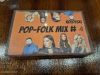 Pop folk mix 4 audio cassette