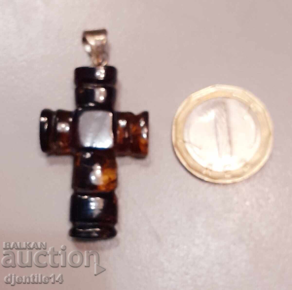 Σταυρός κεχριμπάρι