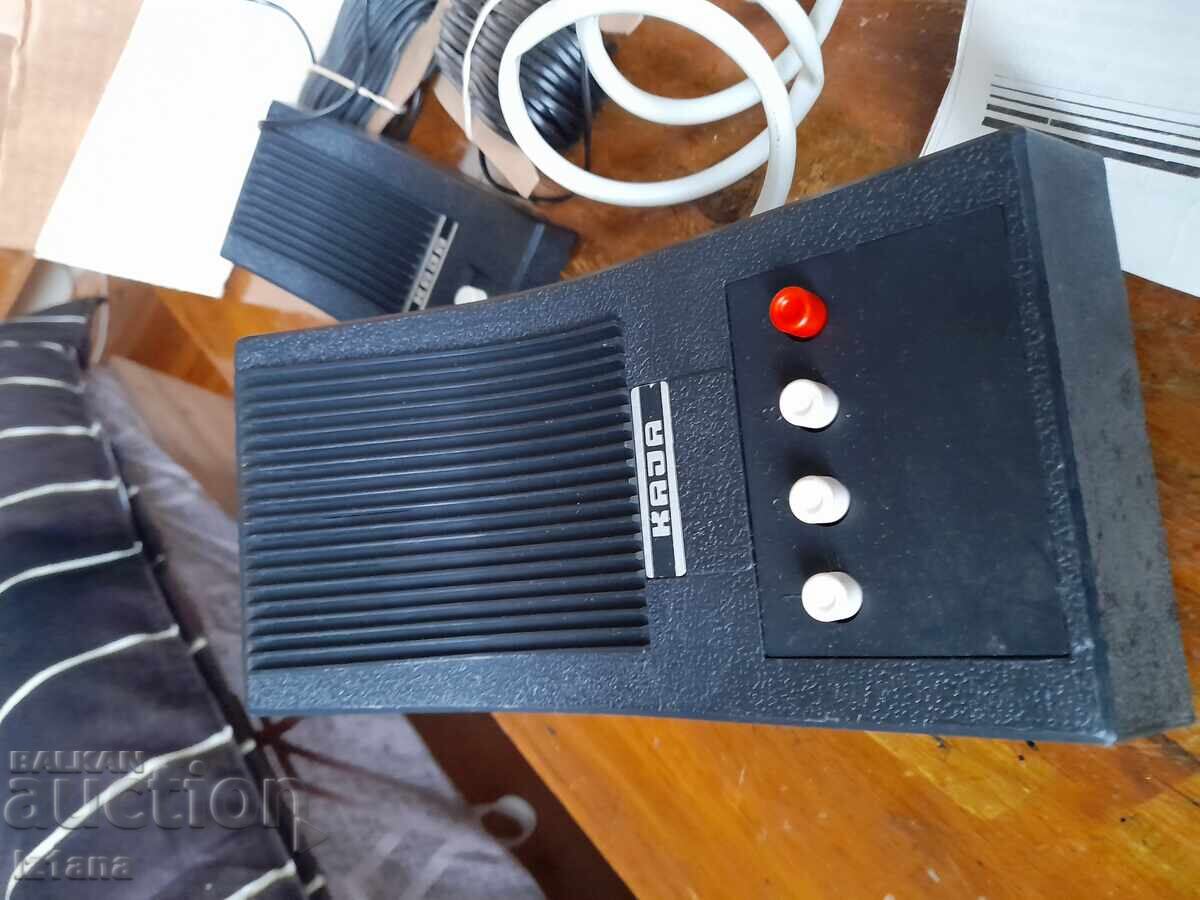 Auction  Old Children's intercom device, intercoms Kaja, Kaja