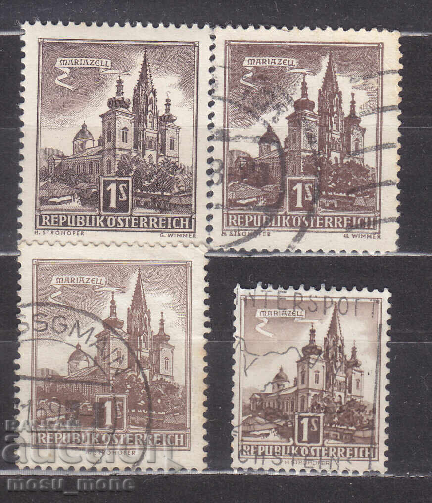 Austria 1957 - 59 - 60 Austria 1957 - 59 - 60