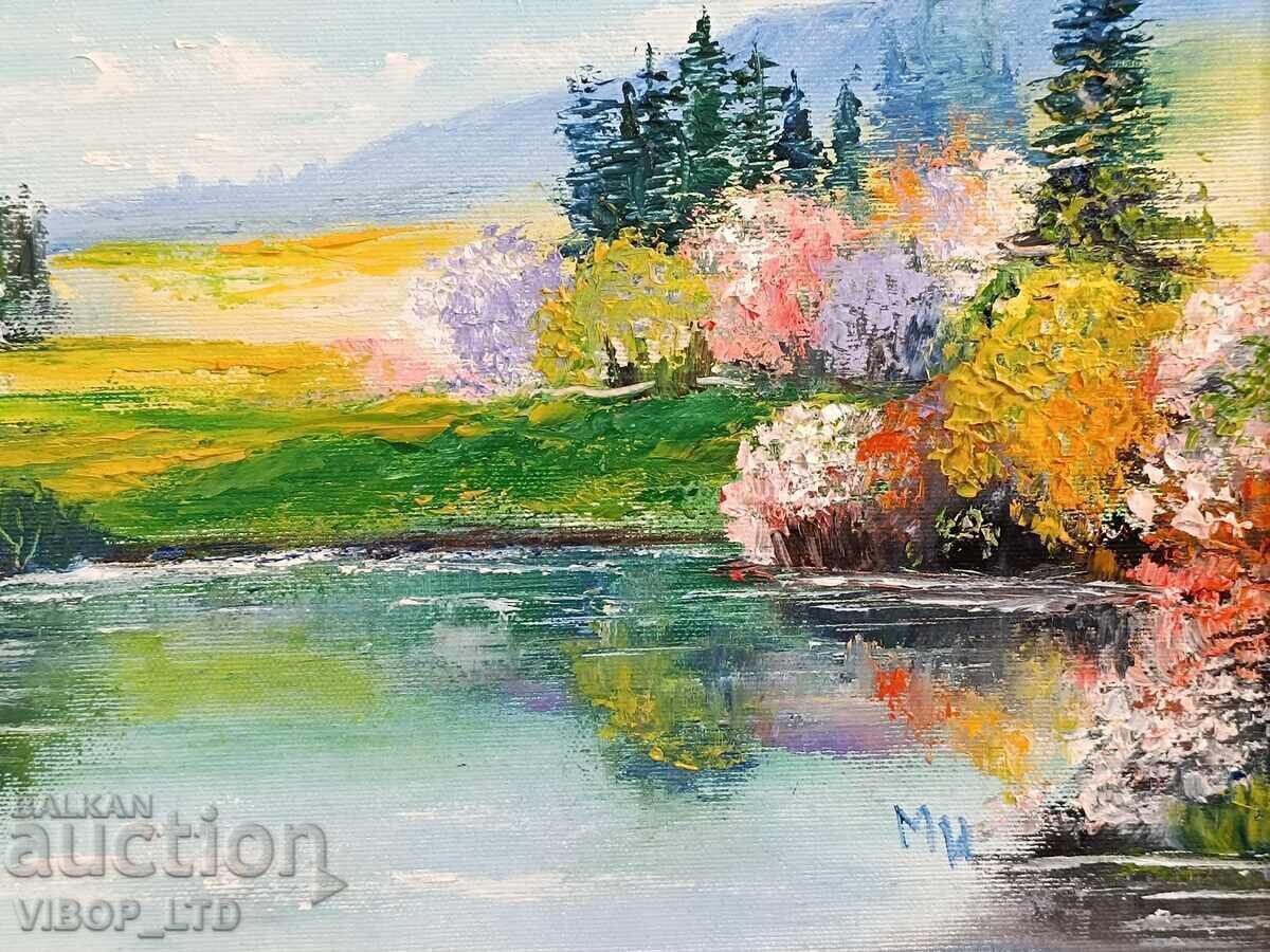 Χαντ Μ. Ιβάνοβα! «FIRST SPRING»/λάδι/καμβάς/πιστοποιητικό/κάδρο - 7 Χαντ Μ. Ιβάνοβα! «FIRST SPRING»/λάδι/καμβάς/πιστοποιητικό/κάδρο - 7