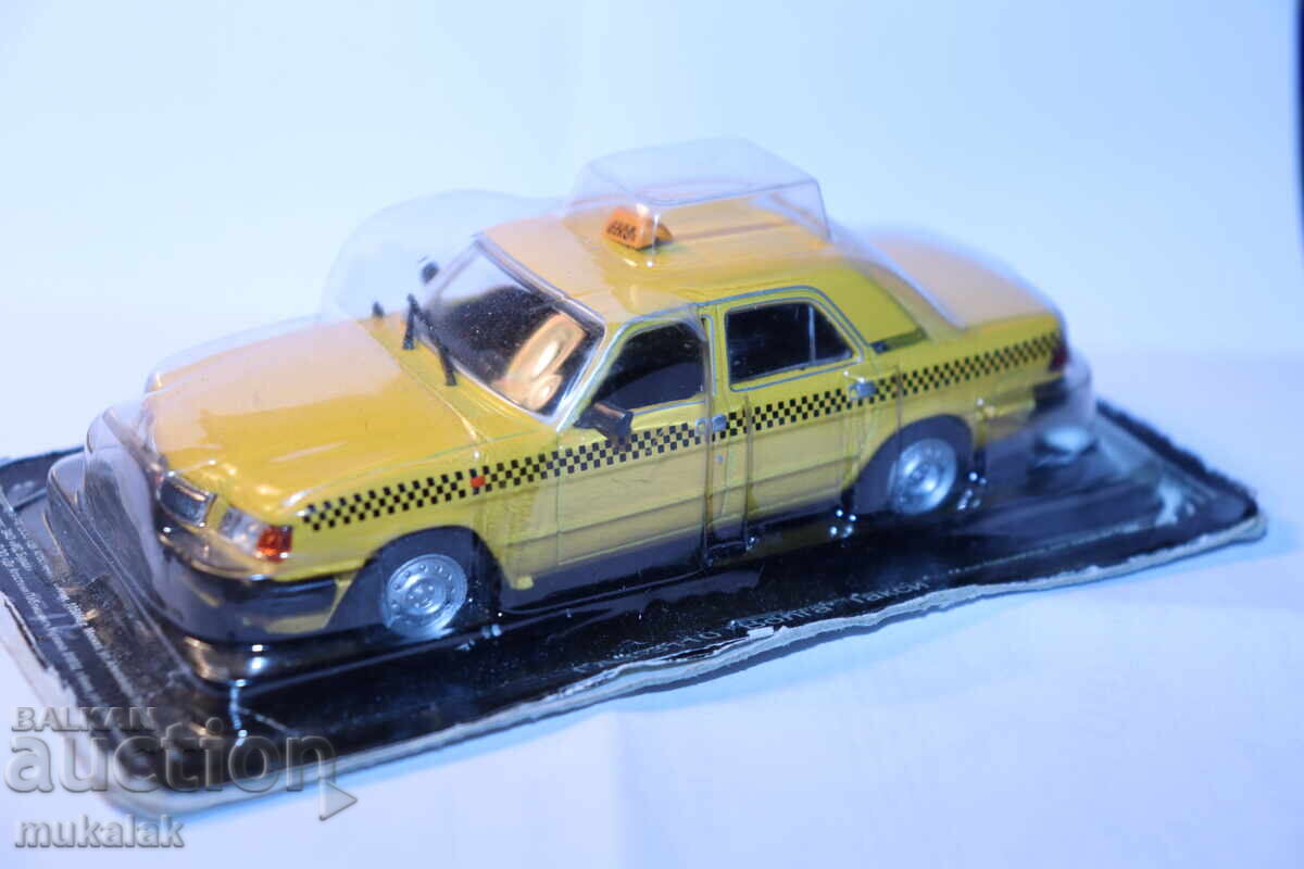 1:43 VOLGA VOLGA TAXI TAXI TROLLEY MODEL DE JUCĂRIE