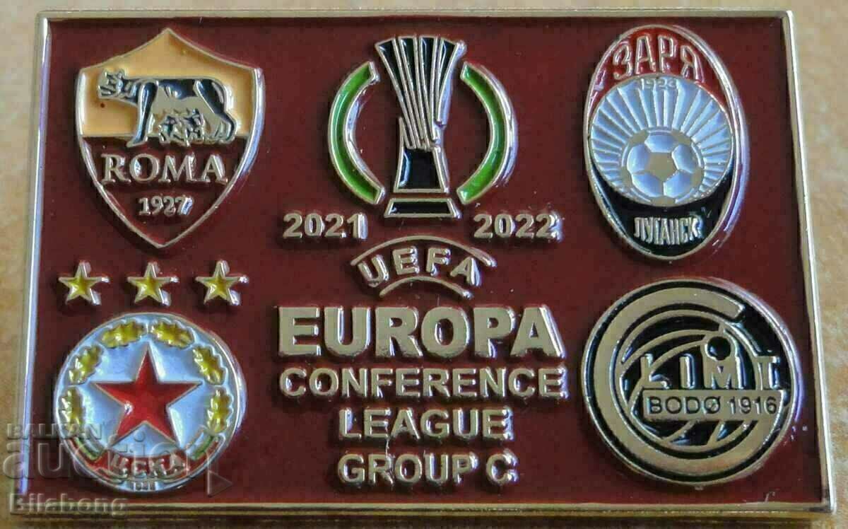 CSKA Football Club Badge - Conference League 2021/22 CSKA Football Club Badge - Conference League 2021/22
