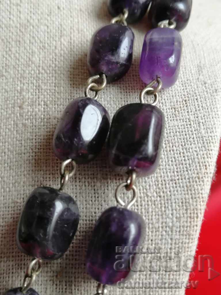 Unique Women's AMETHYST Necklace, Necklace with price 65.00 BGN | € 33.23