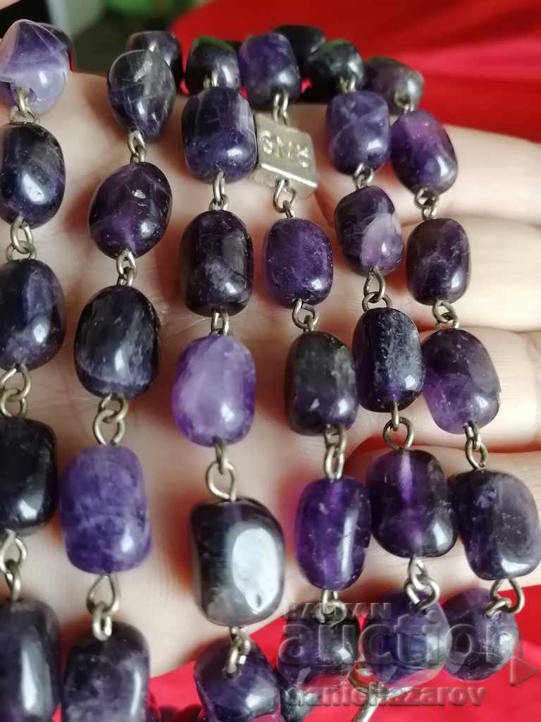 Unique Women's AMETHYST Necklace, Necklace - 5