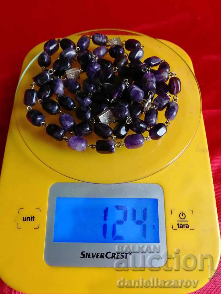 Unique Women's AMETHYST Necklace, Necklace - 6