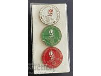 1027 Bulgaria 3 characters BOC Olympics Albertville 1992.