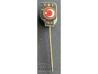 1041 Turkey Turkish Boxing Federation Enamel 60s