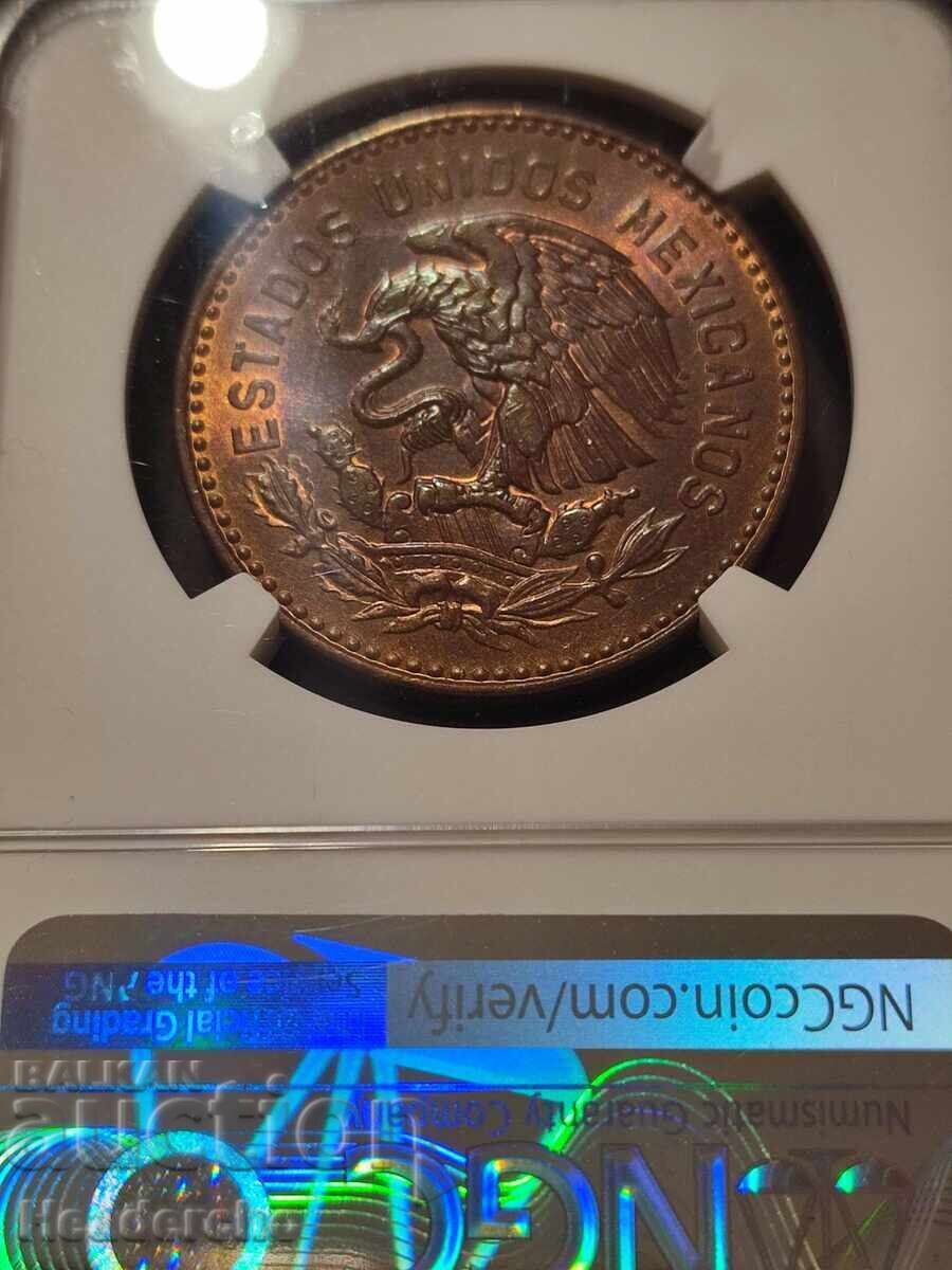 Delivery of 50 cent Mexico 1959 NGC MS-64 BN TOP POP / TOP GRADE Delivery of 50 cent Mexico 1959 NGC MS-64 BN TOP POP / TOP GRADE