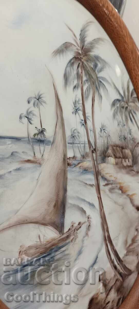 Unique porcelain painting marked - 5 Unique porcelain painting marked - 5