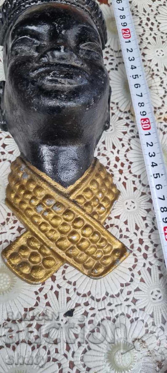 Auction Old metal sculpture Auction Old metal sculpture