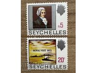 Seychelles - Royal Visit - Issues from 1969 with ... (1972) MNH