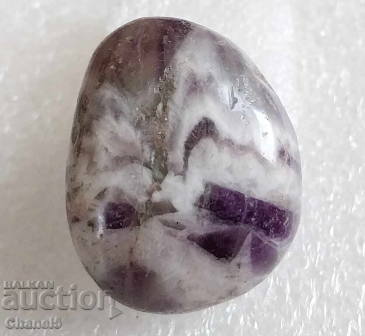 NATURAL VEIN AMETHYST - RHODOPE - 50.80 carats (639) with price 7.90 BGN | € 4.04 NATURAL VEIN AMETHYST - RHODOPE - 50.80 carats (639) with price 7.90 BGN | € 4.04