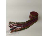 Old perfect woven costume belt for buckles 210 x 5cm P2468