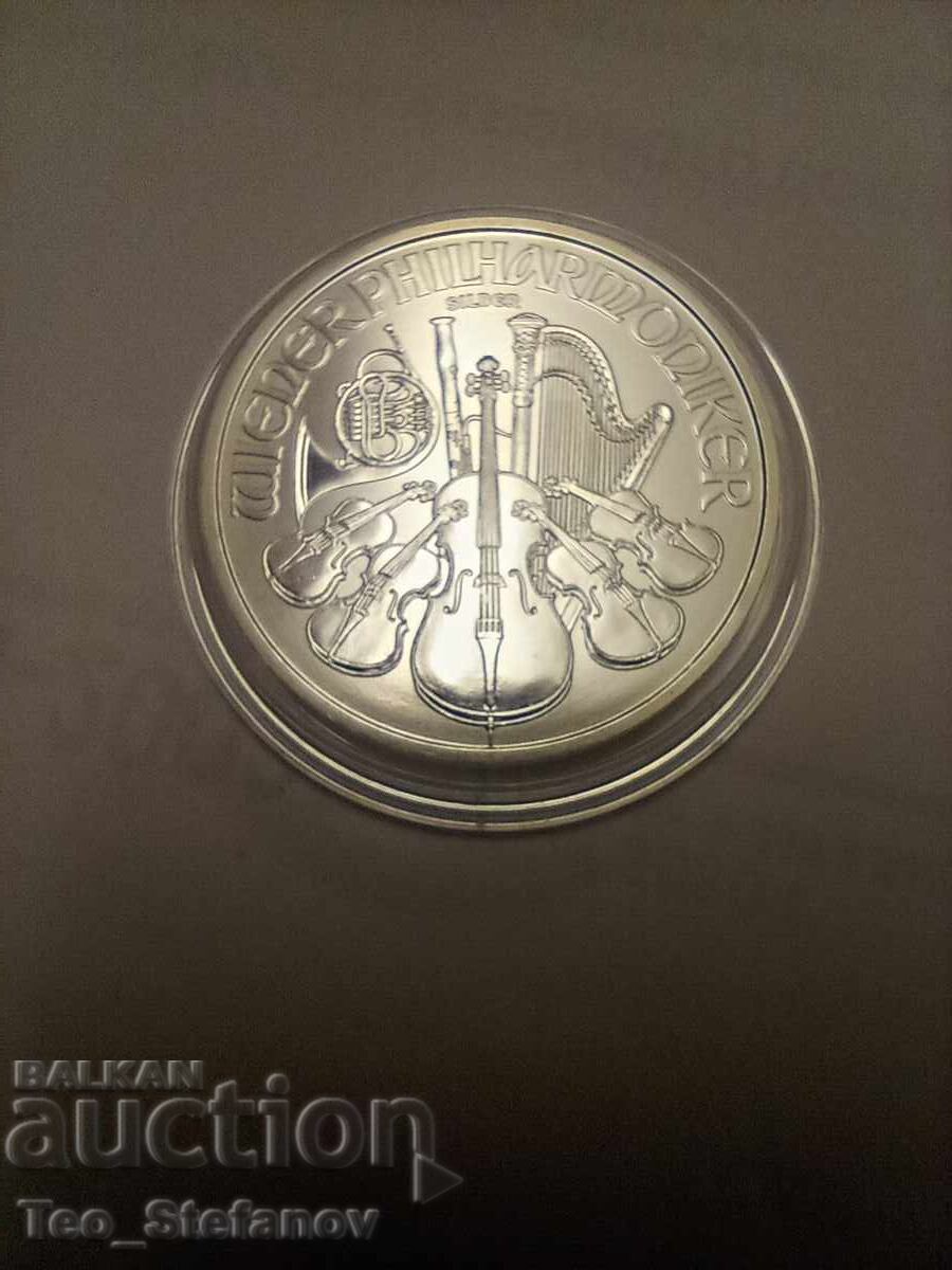 1.5 Euro 2022 Austria Philharmonic 1 oz Silver