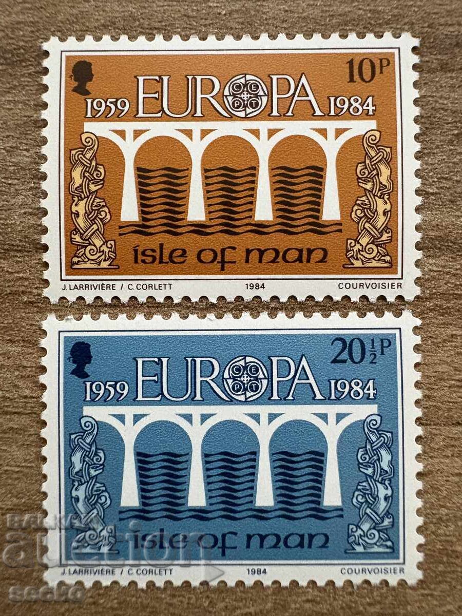 Isle of Man - Brands Europe - Bridges - 25 χρόνια CEPT (1984) MNH