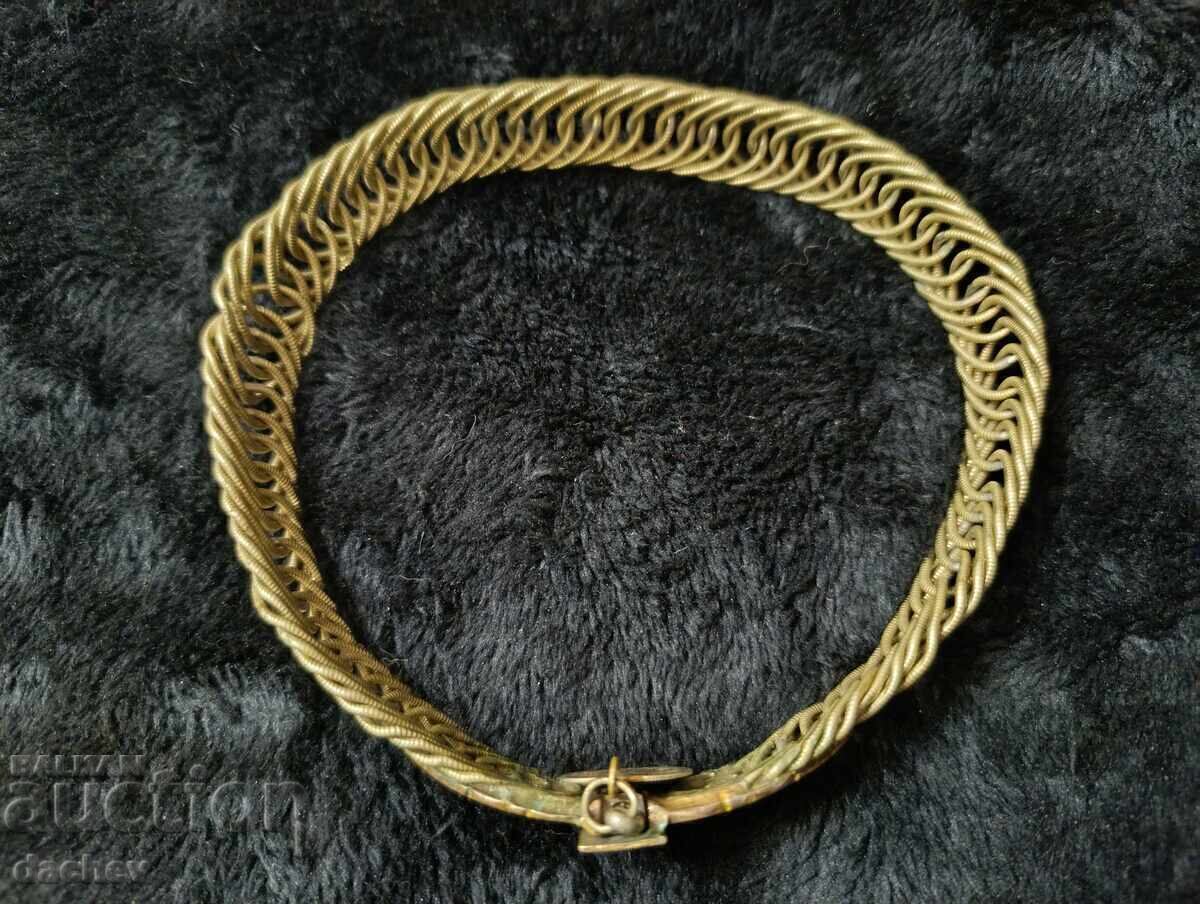 Auction Rare silver with gold plating Renaissance jewelry Necklace Bitch Auction Rare silver with gold plating Renaissance jewelry Necklace Bitch