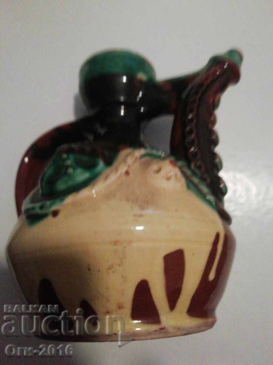 Licitație Crondir bulgar vechi, borcan de otet, ulcior, ceramica