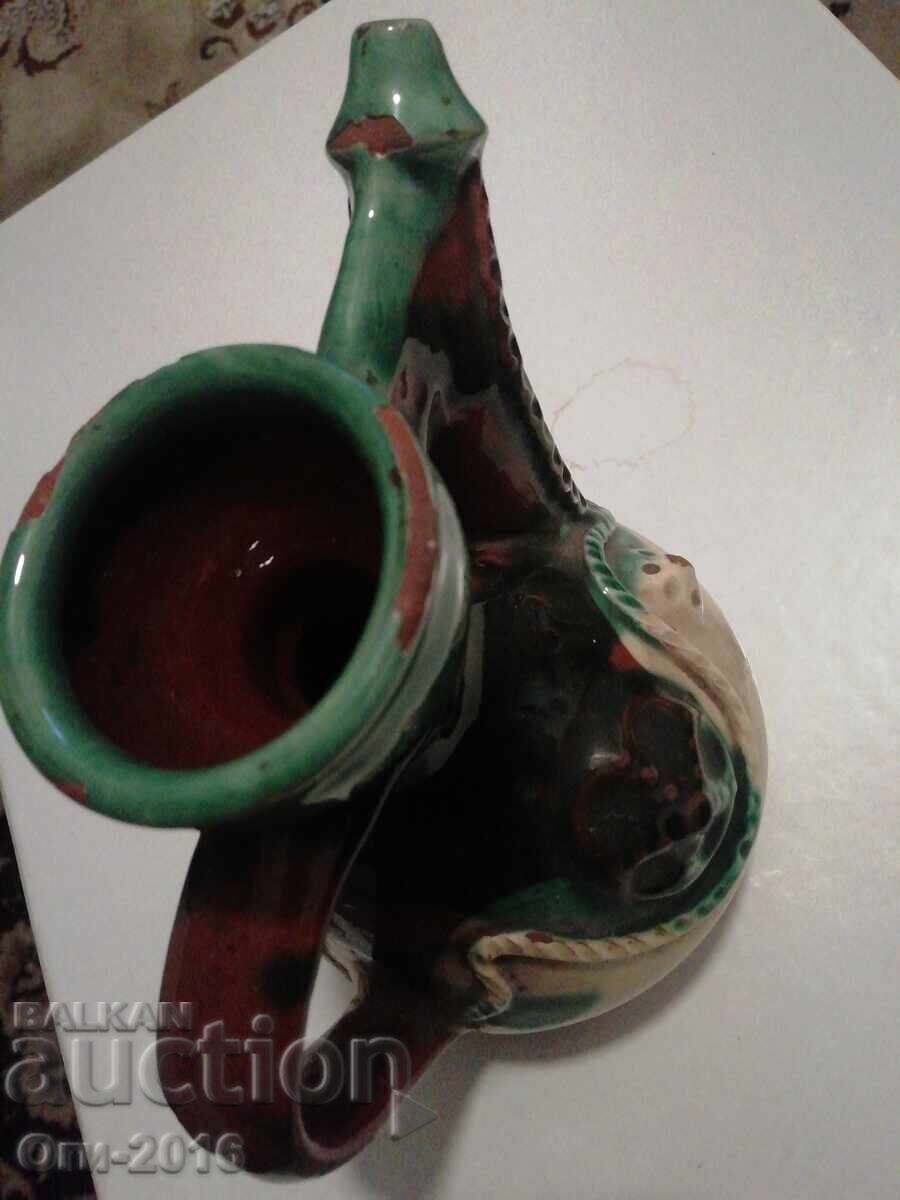 Livrarea Crondir bulgar vechi, borcan de otet, ulcior, ceramica