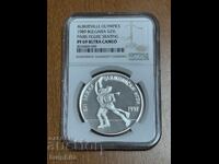 25 leva 1989 Figure Skating NGC PF 69 UC. Top grade!