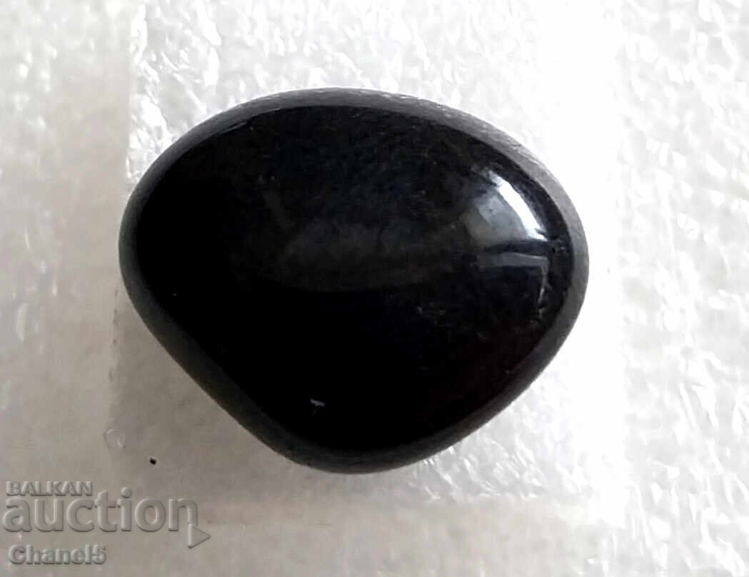 Auction NATURAL BLACK ONYX - FOR LUCK - 9.20 ct- (646) Auction NATURAL BLACK ONYX - FOR LUCK - 9.20 ct- (646)