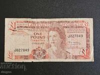 1 pound Gibraltar 1979