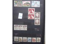 Lot of postage stamps.