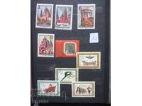 Lot of postage stamps.