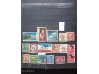 Lot of postage stamps.