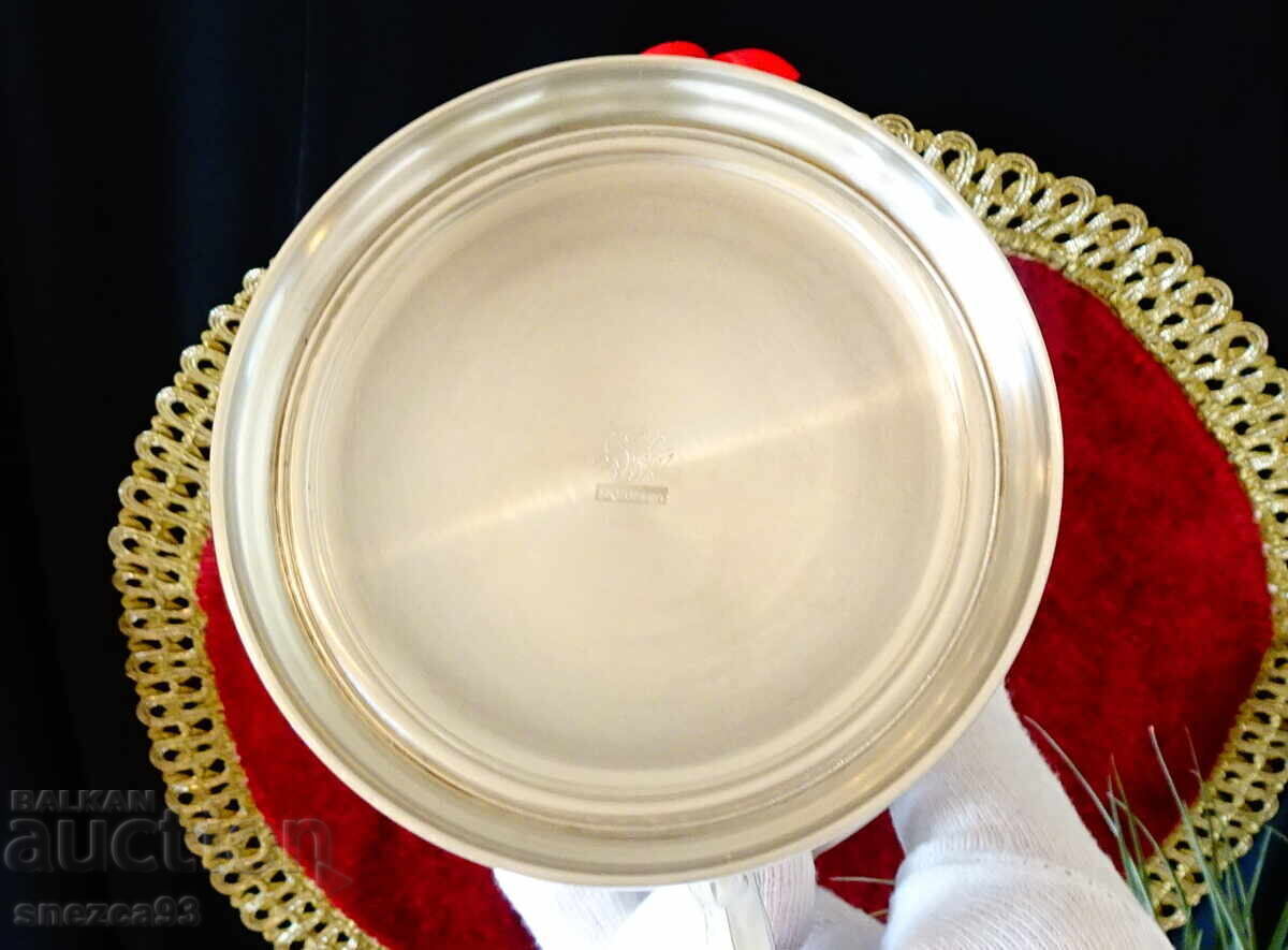 Pewter mug, ornaments, royal lily. - 7 Pewter mug, ornaments, royal lily. - 7