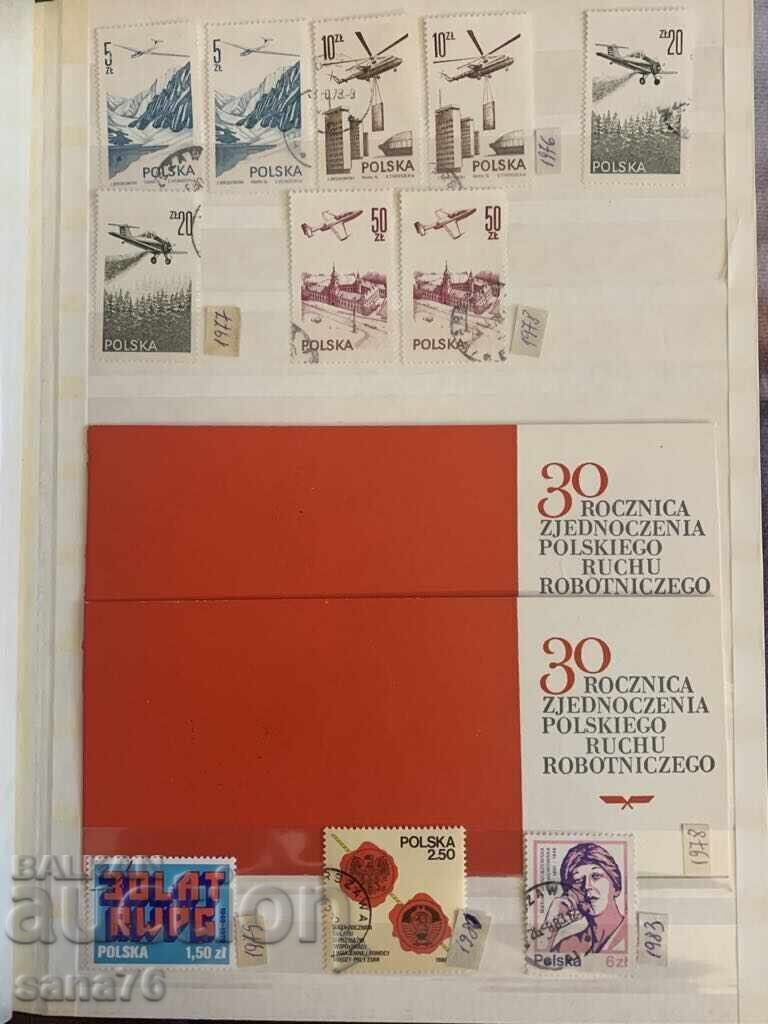 Δημοπρασία Πολλά παλιά γραμματόσημα, συλλογή από την Πολωνία - 1918 έως 1983 - 72 τεμάχια Δημοπρασία Πολλά παλιά γραμματόσημα, συλλογή από την Πολωνία - 1918 έως 1983 - 72 τεμάχια