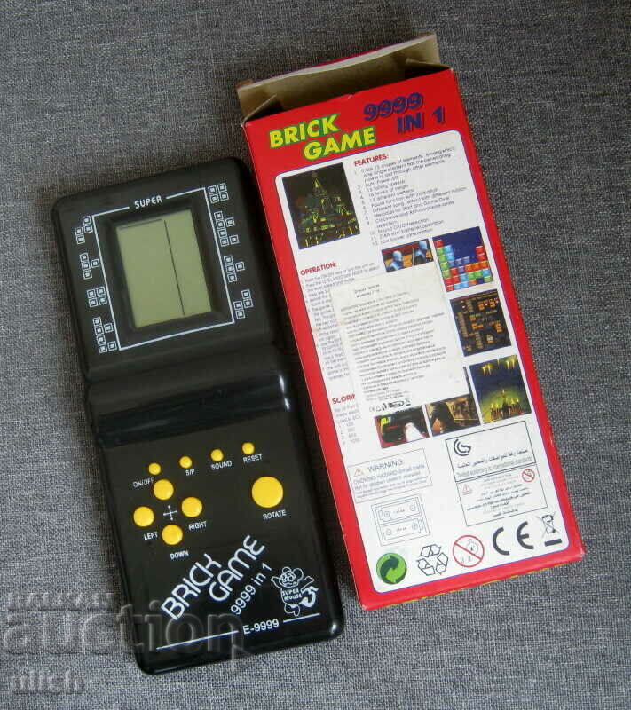 Τούβλο παιχνίδι Tetris E-9999 Bai Bian νέο με κουτί με τιμή 30.00 BGN | € 15.34 Τούβλο παιχνίδι Tetris E-9999 Bai Bian νέο με κουτί με τιμή 30.00 BGN | € 15.34