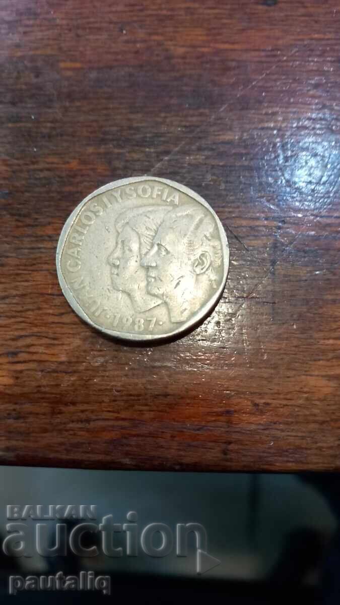 500 PESETAS SPAIN 1987 with price 3.00 BGN | € 1.53 500 PESETAS SPAIN 1987 with price 3.00 BGN | € 1.53