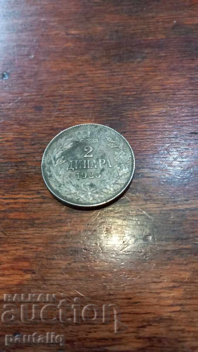 Auction 2 DINARS 1925 Auction 2 DINARS 1925