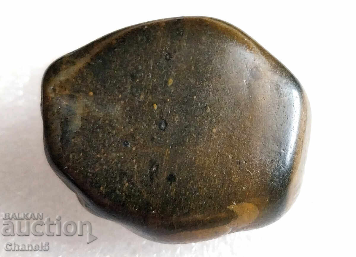 Auction NATURAL TIGER EYE - INDIA - 93.60 ct- (660) Auction NATURAL TIGER EYE - INDIA - 93.60 ct- (660)