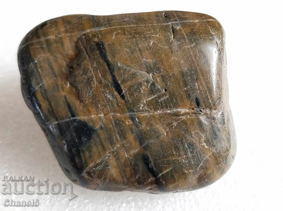 NATURAL TIGER EYE - INDIA - 192.10 ct- (661) with price 12.00 BGN | € 6.14 NATURAL TIGER EYE - INDIA - 192.10 ct- (661) with price 12.00 BGN | € 6.14