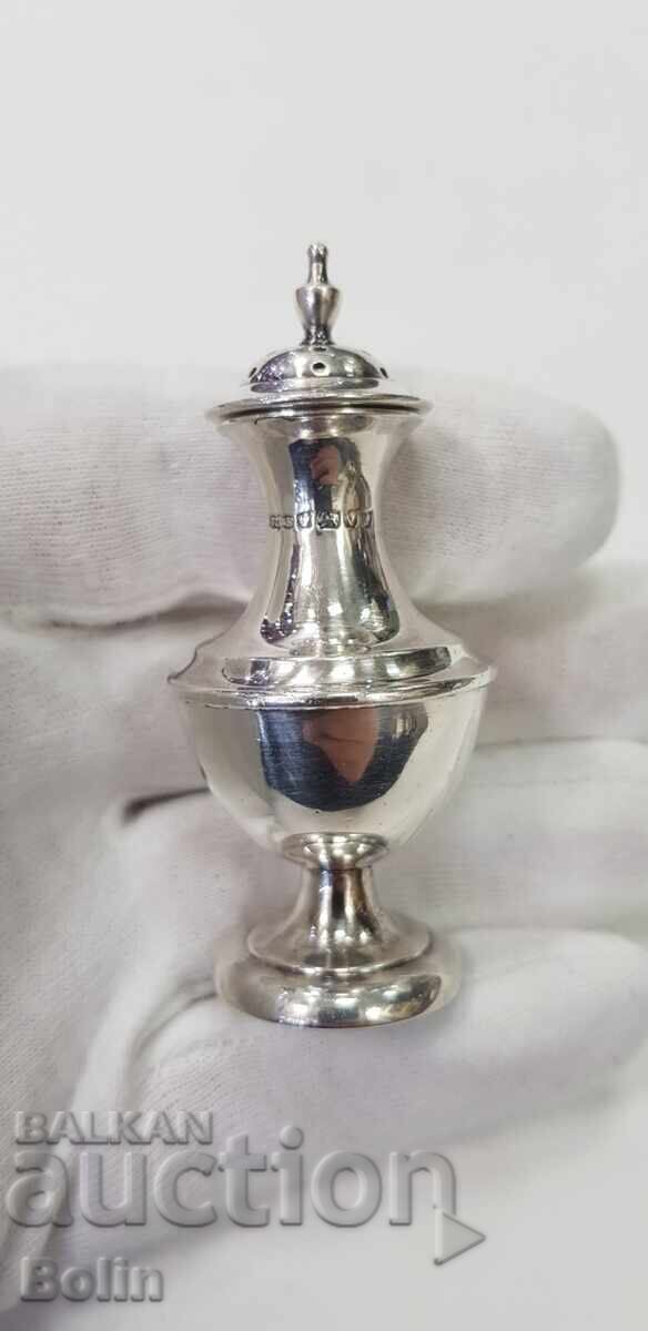 Saliera victoriană din argint Anglia 925 î.Hr secolul 19-20 - 7 Saliera victoriană din argint Anglia 925 î.Hr secolul 19-20 - 7