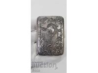 Beautiful silver snuffbox, box Europe Neo-Rococo 19th century