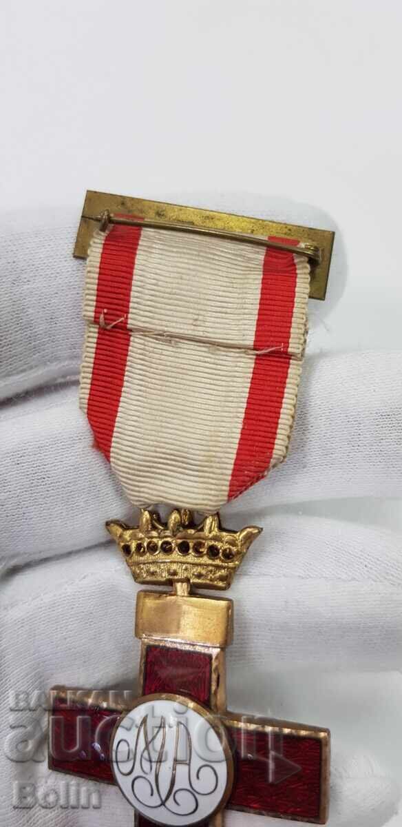 Σπάνιο Στρατιωτικό Μετάλλιο, Τάγμα Αεροπορίας - Ερυθρός Σταυρός - Ισπανία - 7